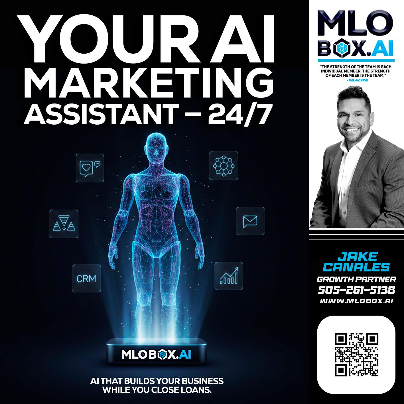 YOUR AI MARKETING - Jake Canales -Senior Loan Originator