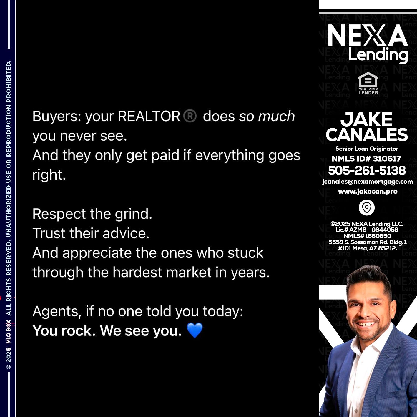 BUYERS - Jake Canales -Senior Loan Originator