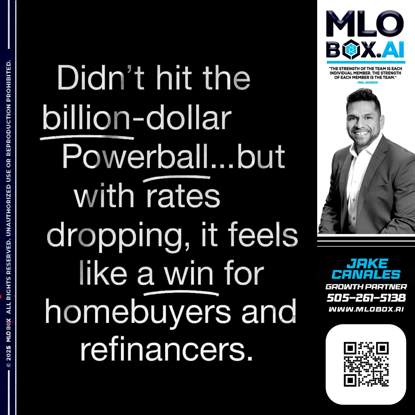 DIDNT HIT - Jake Canales -Senior Loan Originator