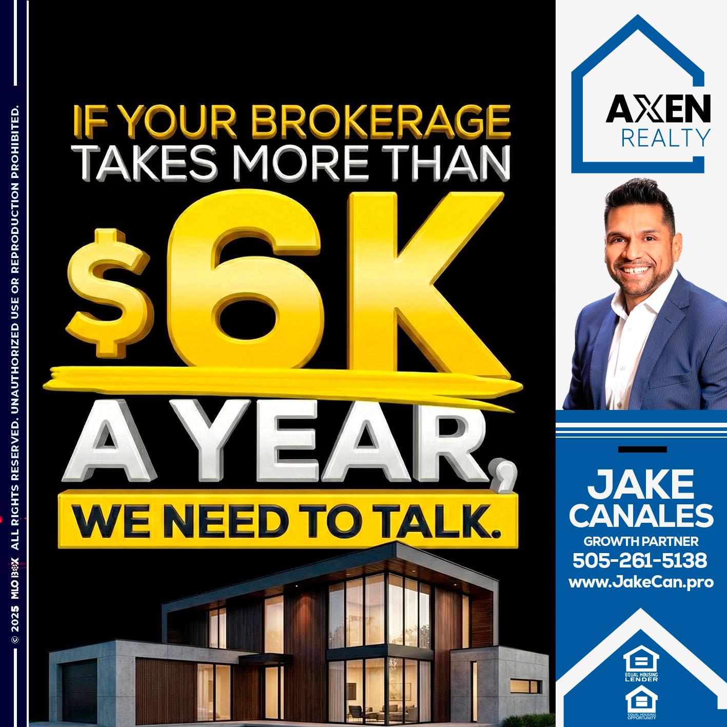 6K A YEAR - Jake Canales -Senior Loan Originator