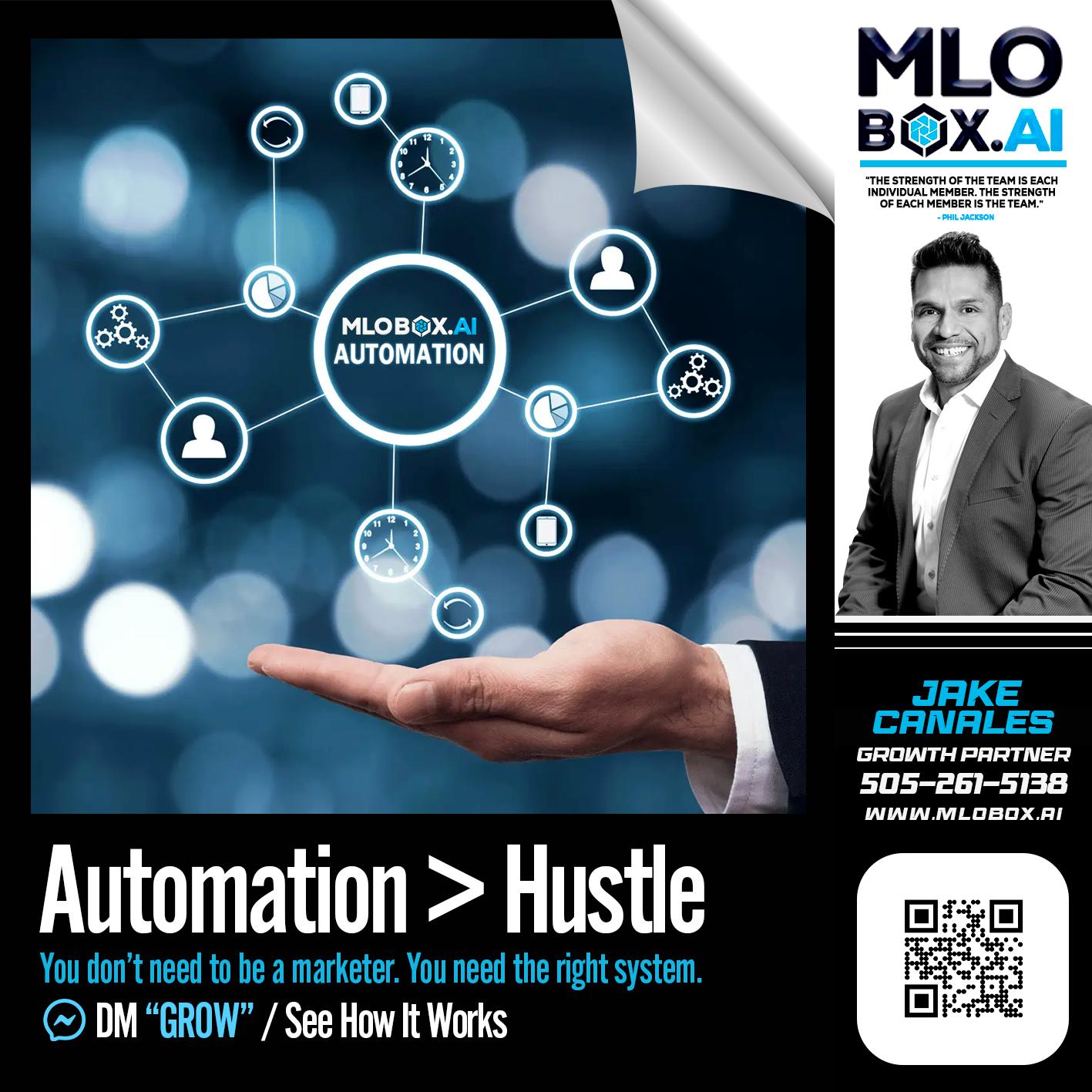 automation - Jake Canales -Senior Loan Originator