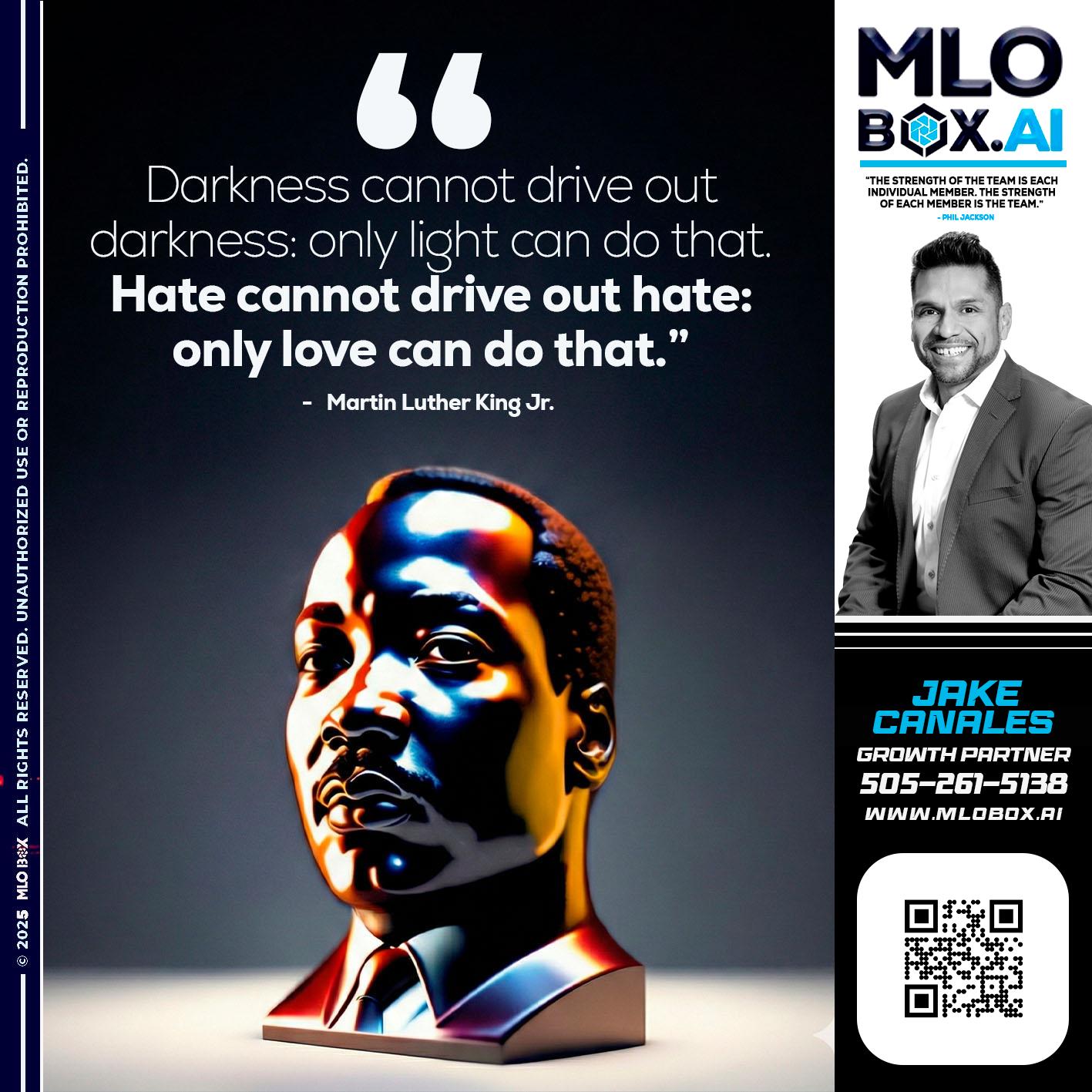 MLK DAY - Jake Canales -Senior Loan Originator