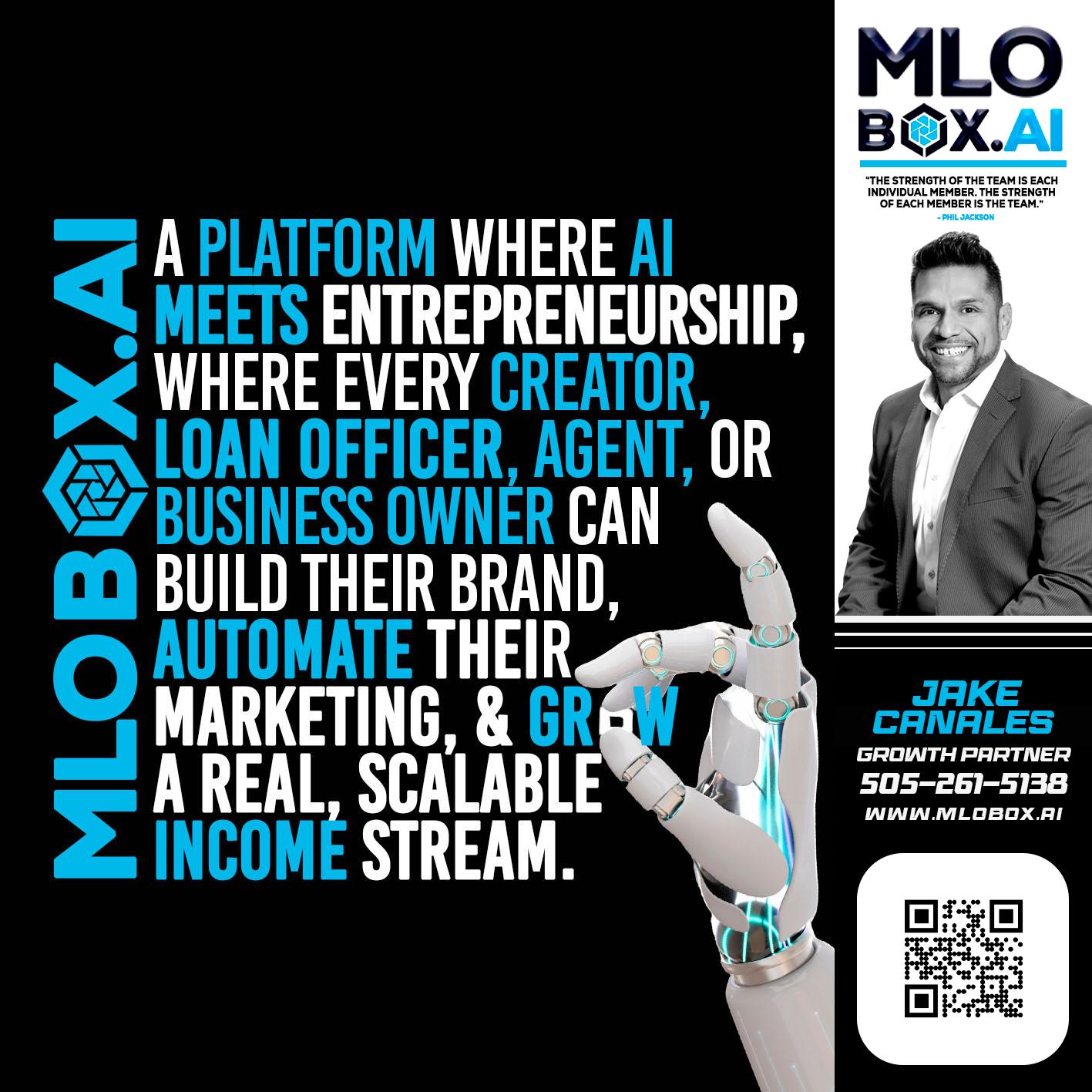 A PLATFORM - Jake Canales -Senior Loan Originator