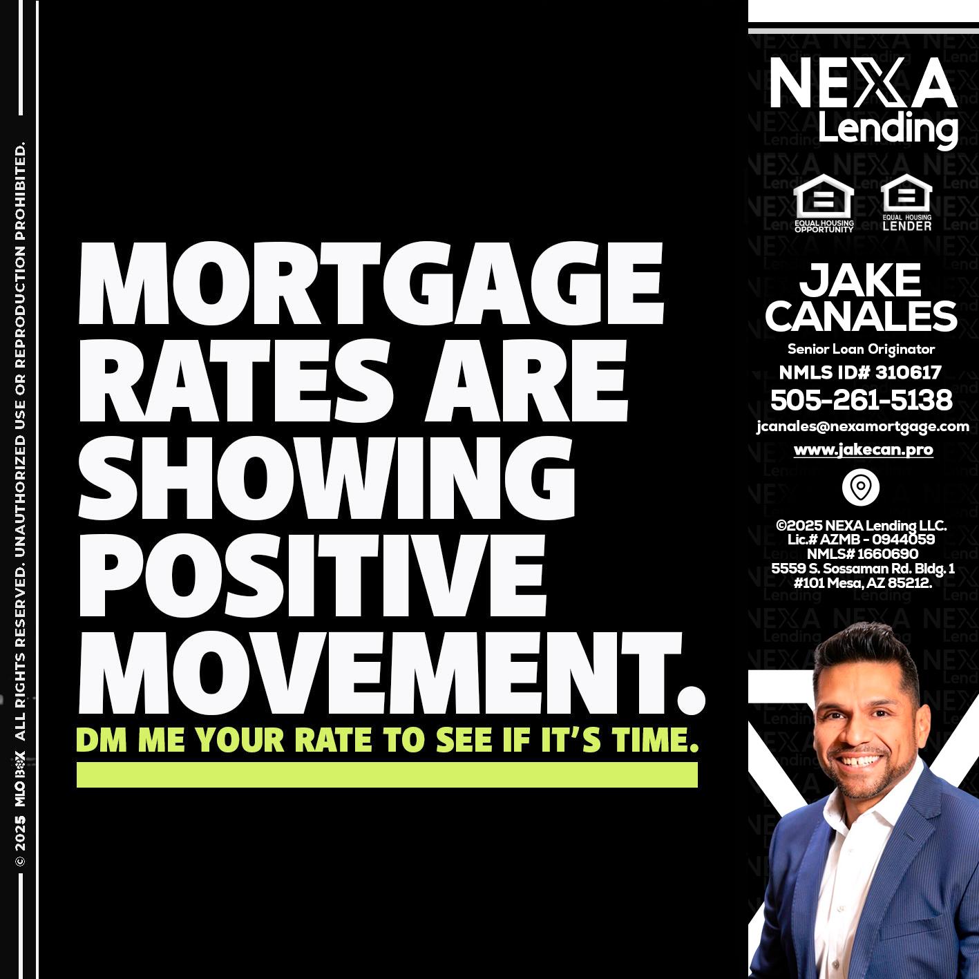 MORTGAGE - Jake Canales -Senior Loan Originator