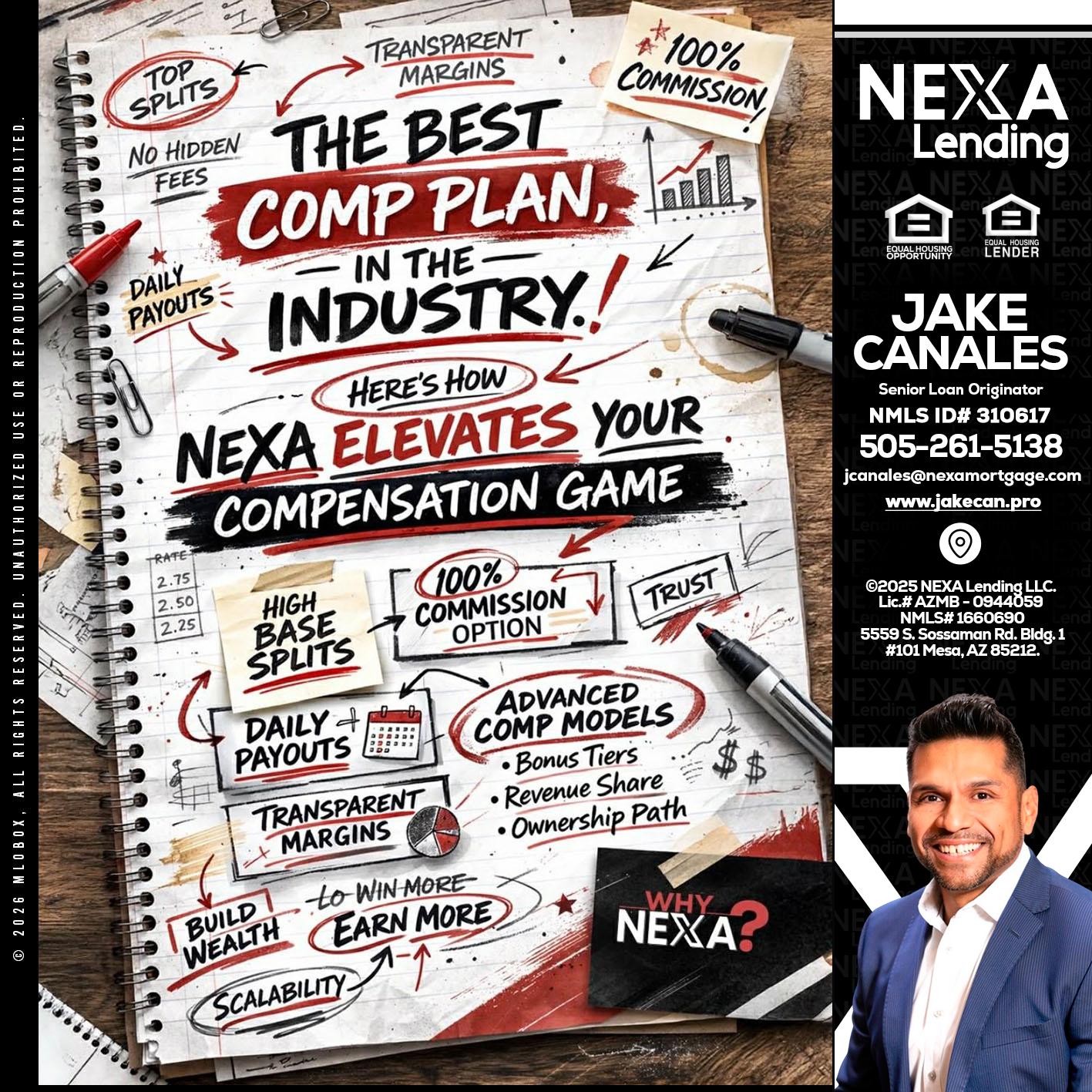 THE BEST COMP - Jake Canales -Senior Loan Originator
