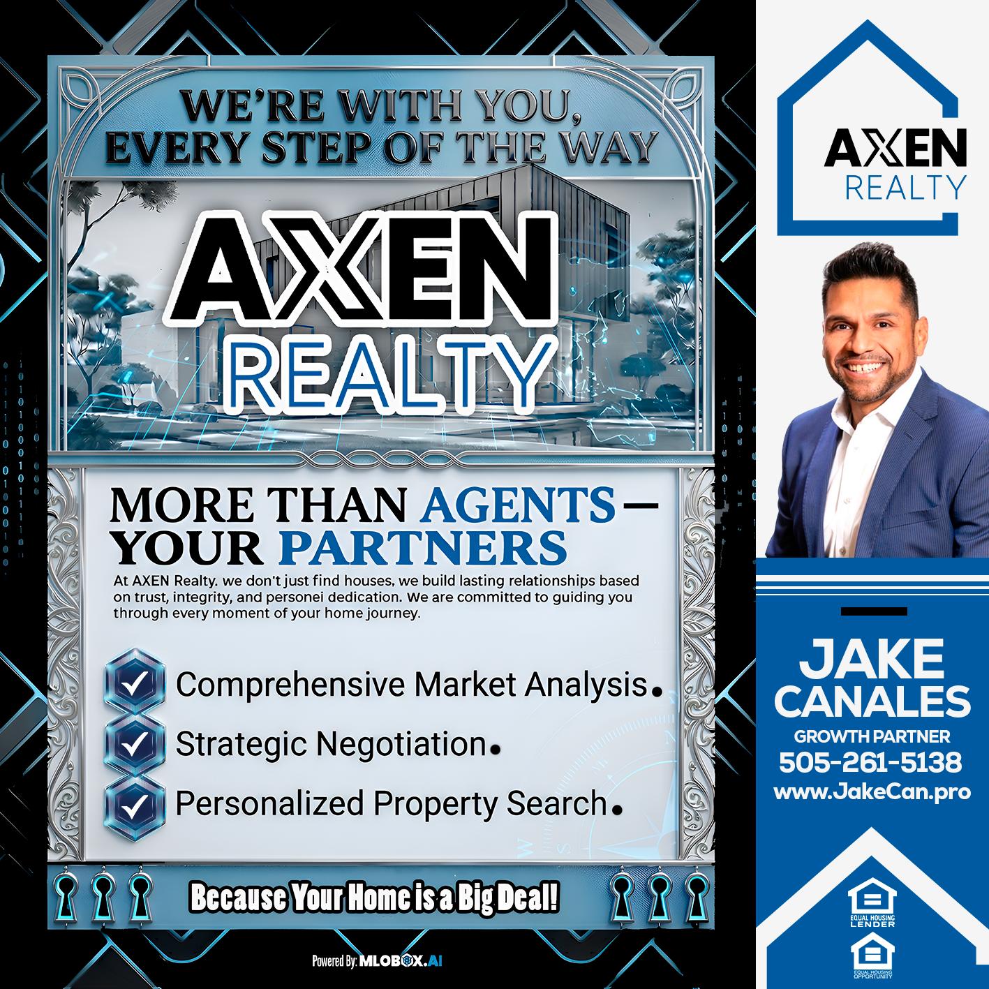 EVERY STEP OF THE WAY - Jake Canales -Senior Loan Originator