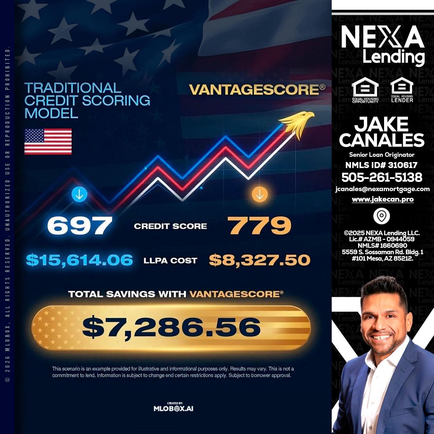 7,286.56 - Jake Canales -Senior Loan Originator