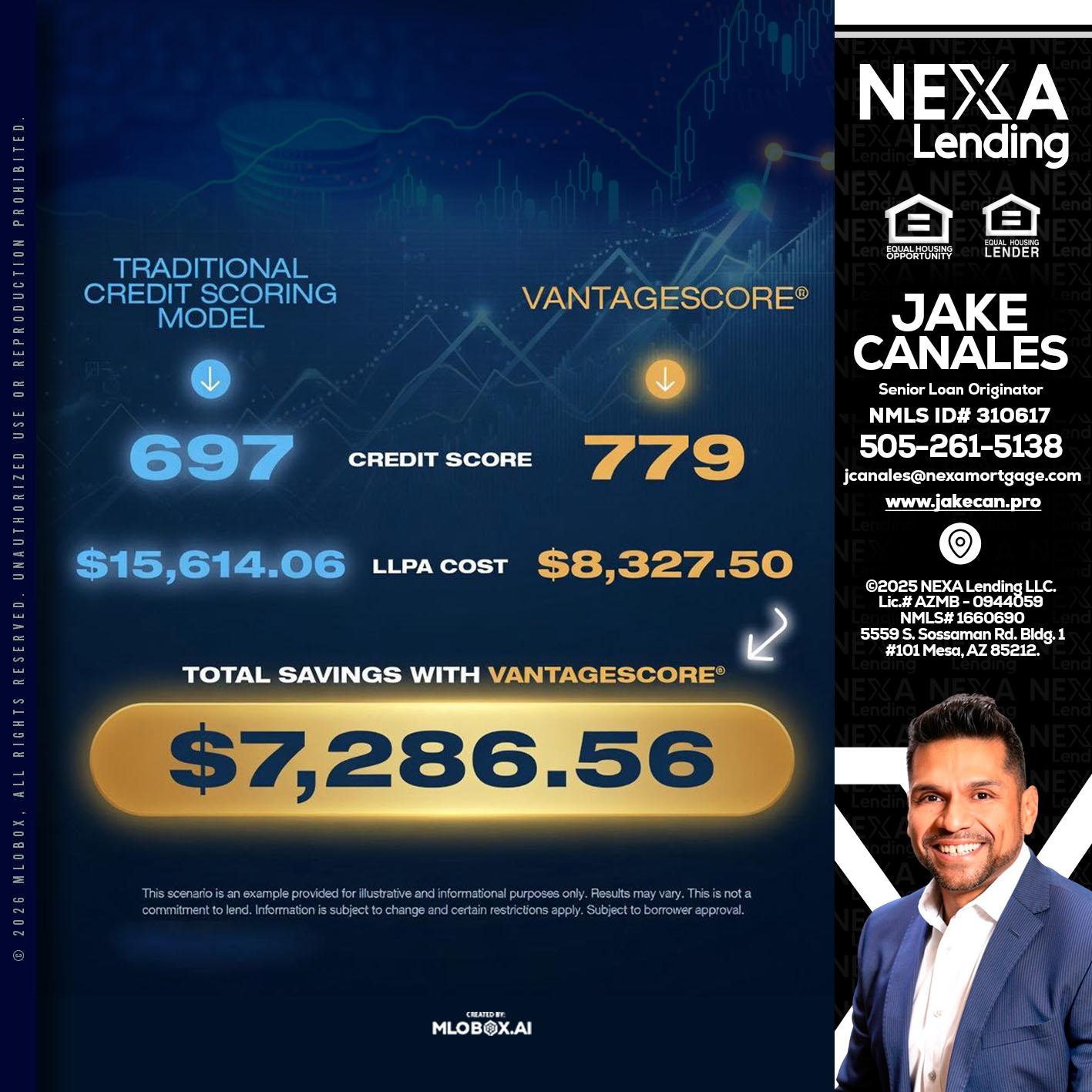 $7,286.56 - Jake Canales -Senior Loan Originator