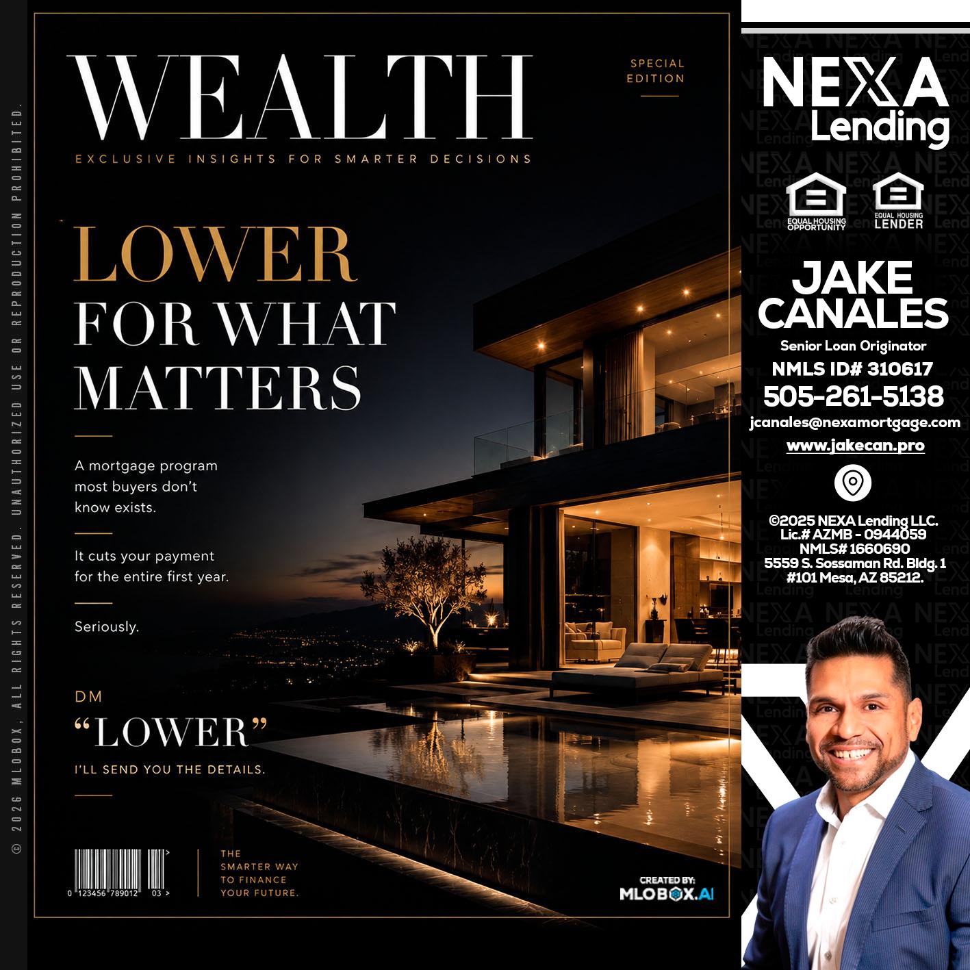 WEALTH - Jake Canales -Senior Loan Originator