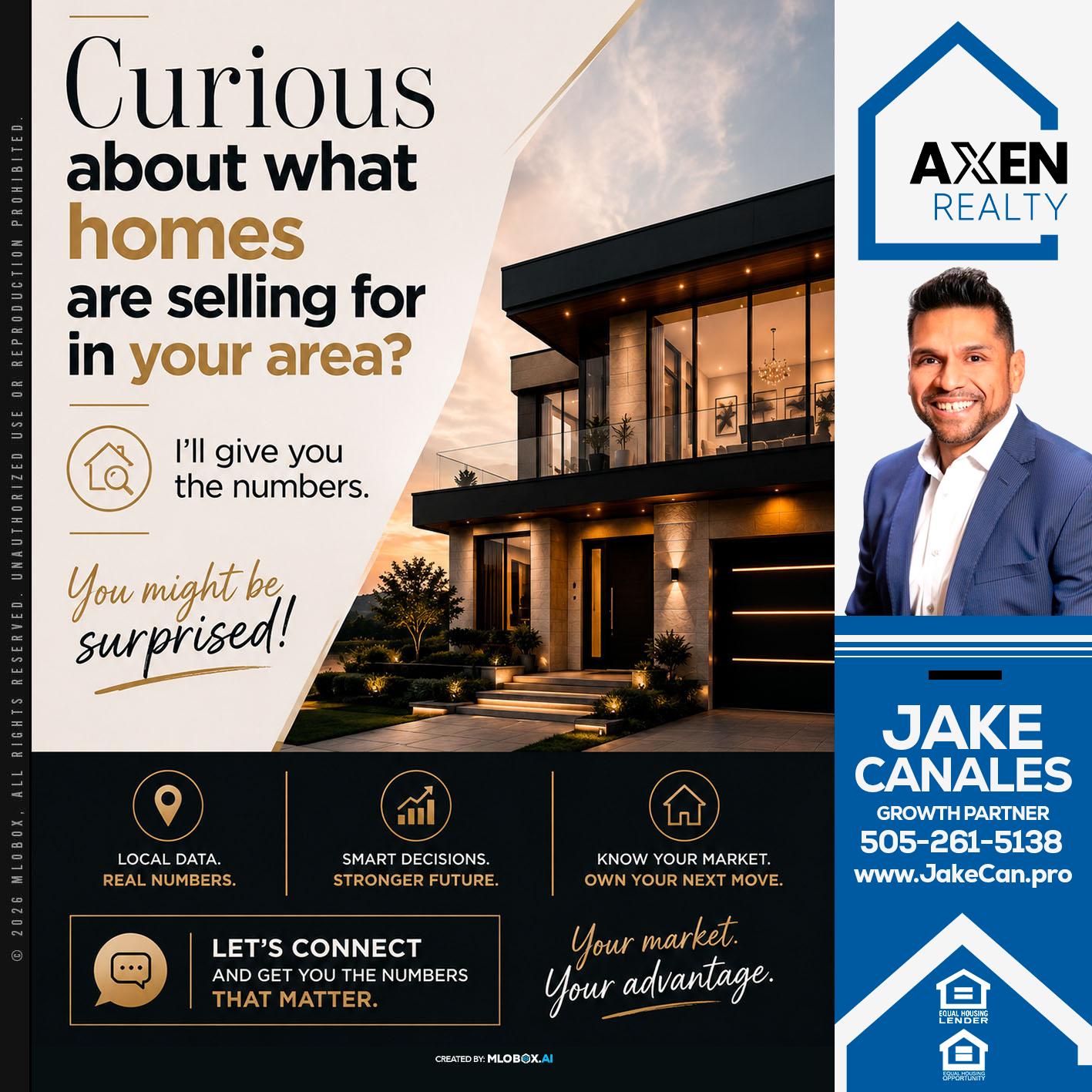 curious about? - Jake Canales -Senior Loan Originator