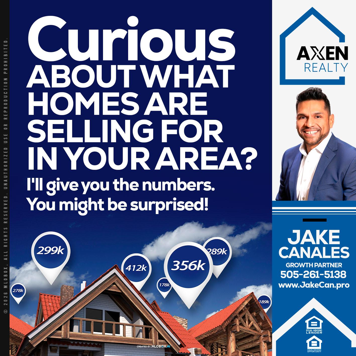 CURIOUS ABOUT? - Jake Canales -Senior Loan Originator